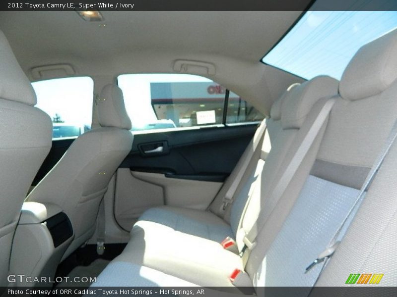 Super White / Ivory 2012 Toyota Camry LE