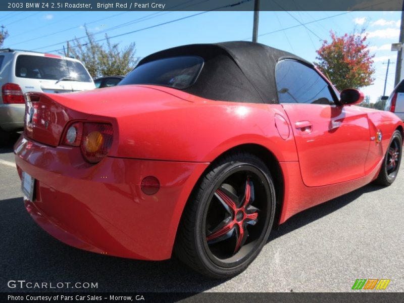  2003 Z4 2.5i Roadster Bright Red