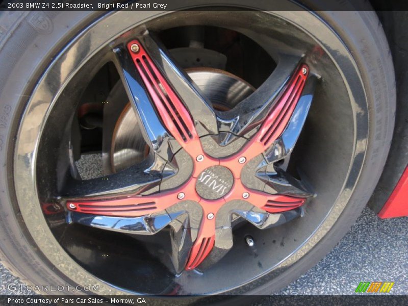 Custom Wheels of 2003 Z4 2.5i Roadster