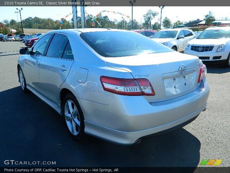 Classic Silver Metallic / Ash Gray 2010 Toyota Camry SE