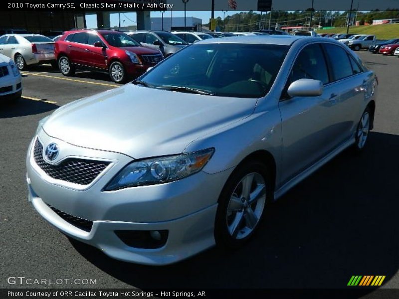 Classic Silver Metallic / Ash Gray 2010 Toyota Camry SE