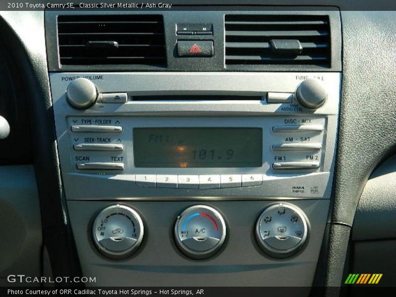 Classic Silver Metallic / Ash Gray 2010 Toyota Camry SE