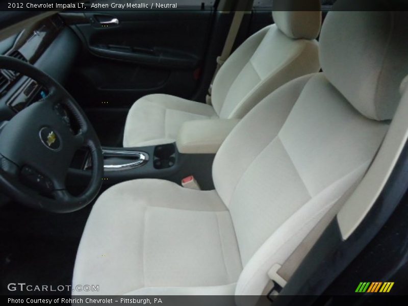 Ashen Gray Metallic / Neutral 2012 Chevrolet Impala LT