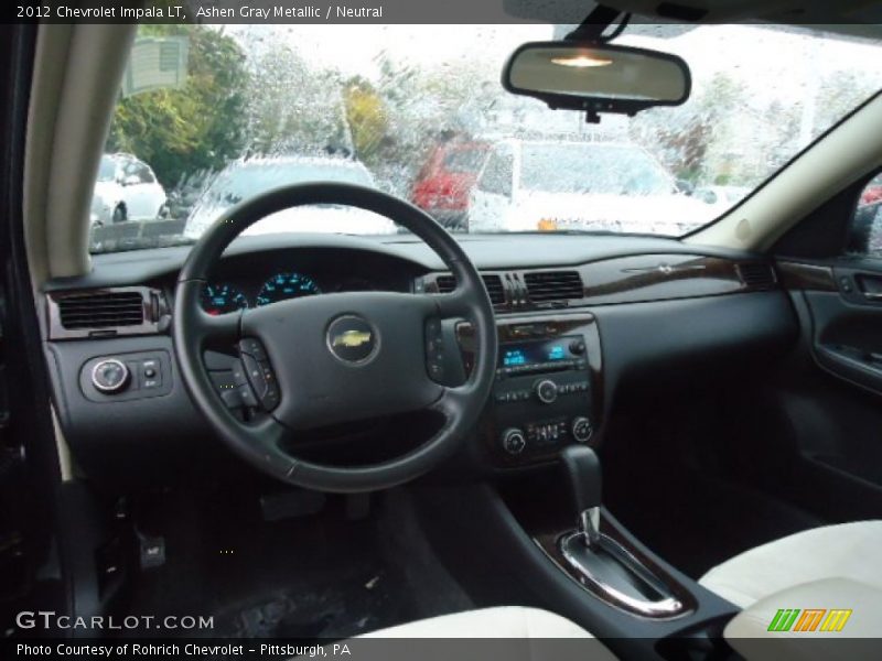 Ashen Gray Metallic / Neutral 2012 Chevrolet Impala LT