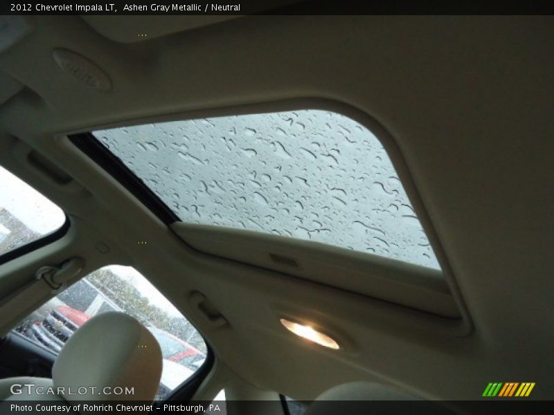 Ashen Gray Metallic / Neutral 2012 Chevrolet Impala LT