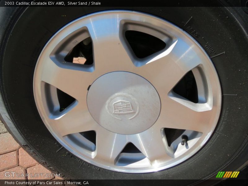Silver Sand / Shale 2003 Cadillac Escalade ESV AWD