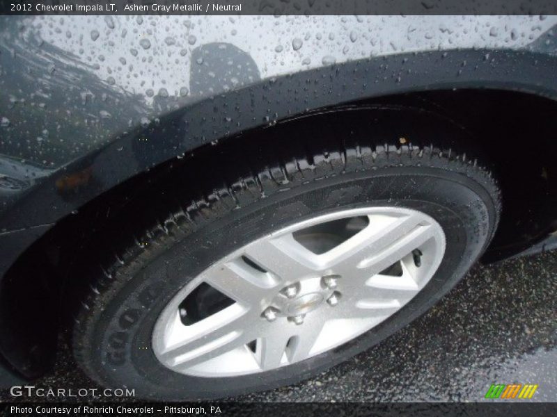 Ashen Gray Metallic / Neutral 2012 Chevrolet Impala LT