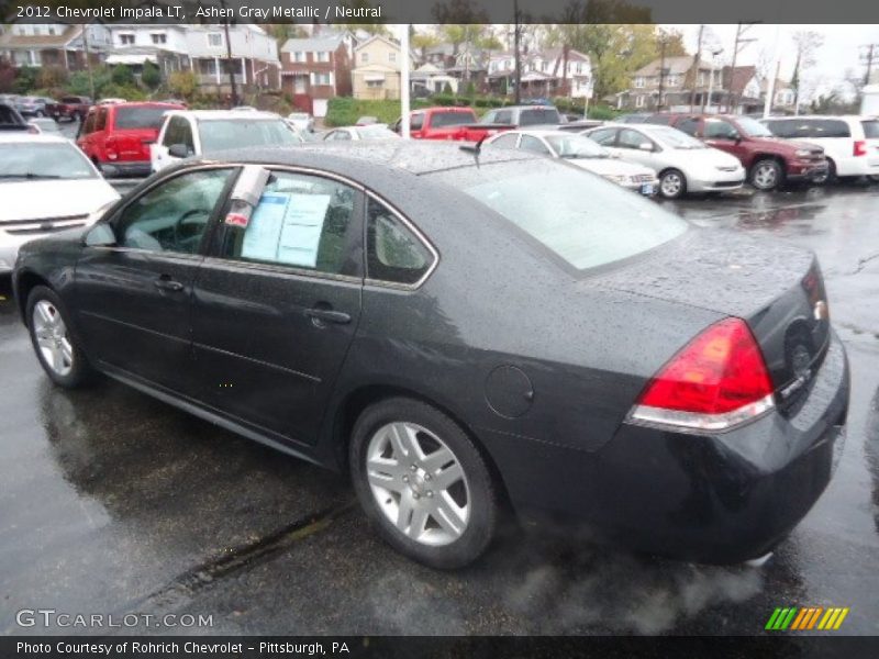Ashen Gray Metallic / Neutral 2012 Chevrolet Impala LT