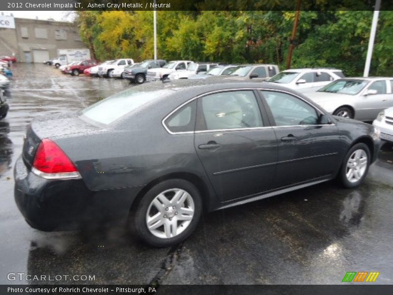 Ashen Gray Metallic / Neutral 2012 Chevrolet Impala LT