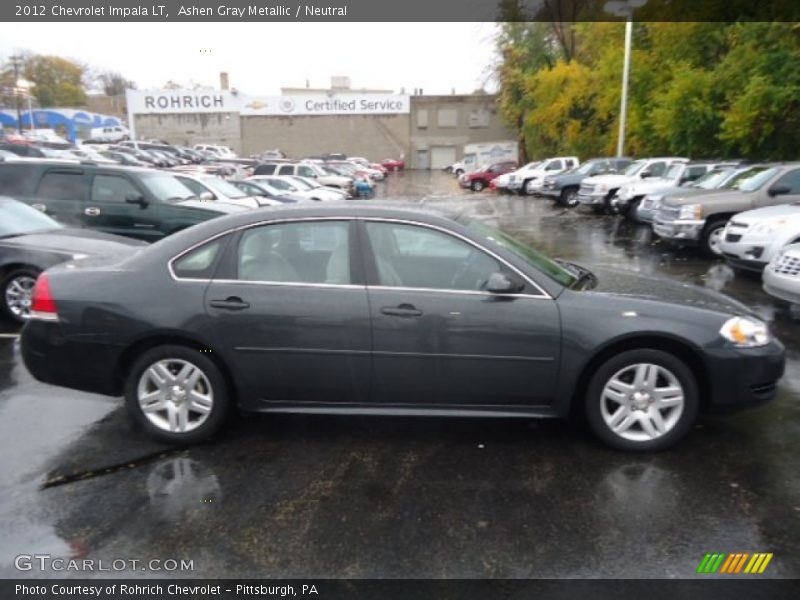 Ashen Gray Metallic / Neutral 2012 Chevrolet Impala LT