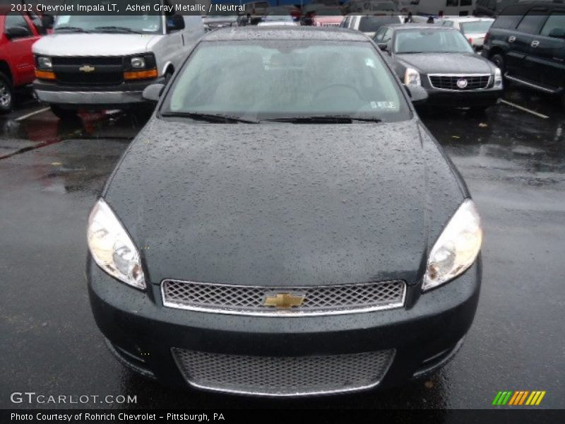 Ashen Gray Metallic / Neutral 2012 Chevrolet Impala LT