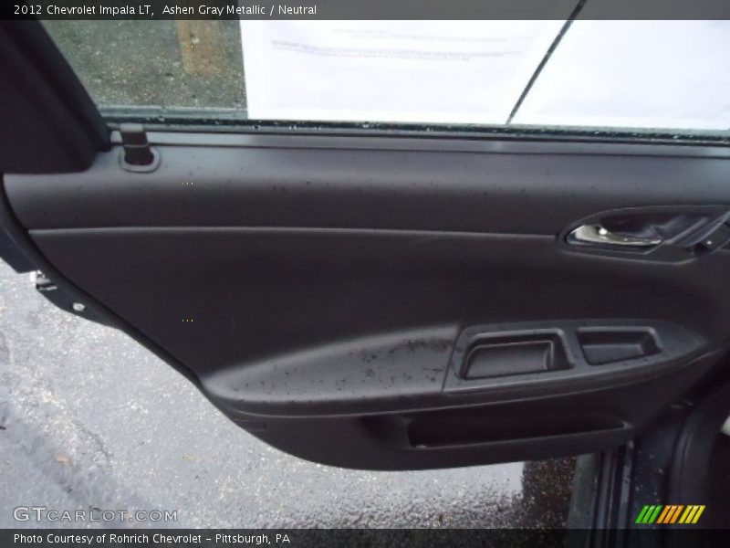 Ashen Gray Metallic / Neutral 2012 Chevrolet Impala LT