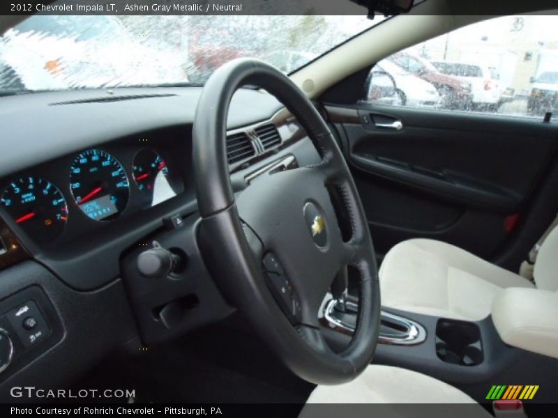 Ashen Gray Metallic / Neutral 2012 Chevrolet Impala LT