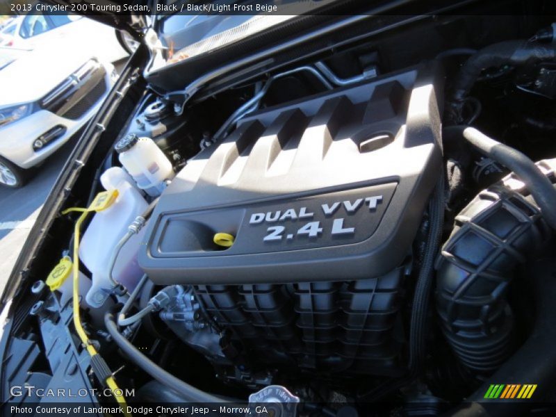 Black / Black/Light Frost Beige 2013 Chrysler 200 Touring Sedan