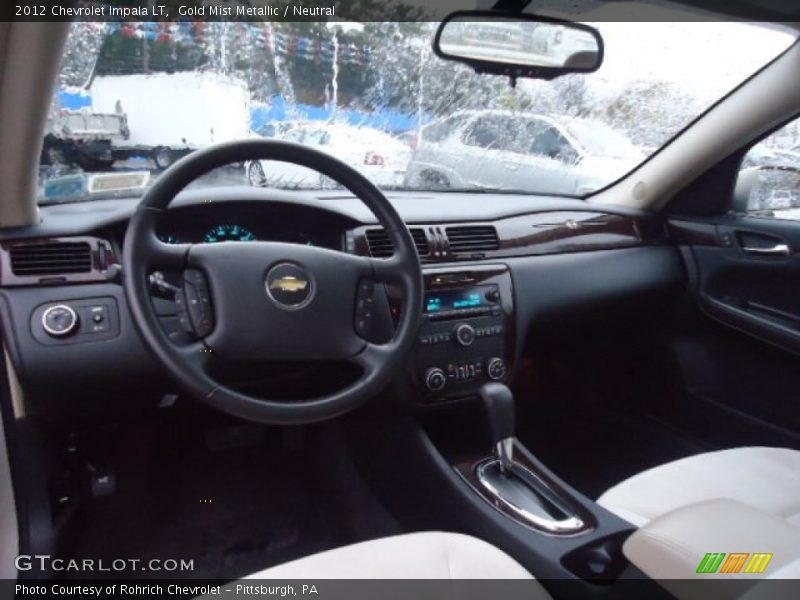 Gold Mist Metallic / Neutral 2012 Chevrolet Impala LT