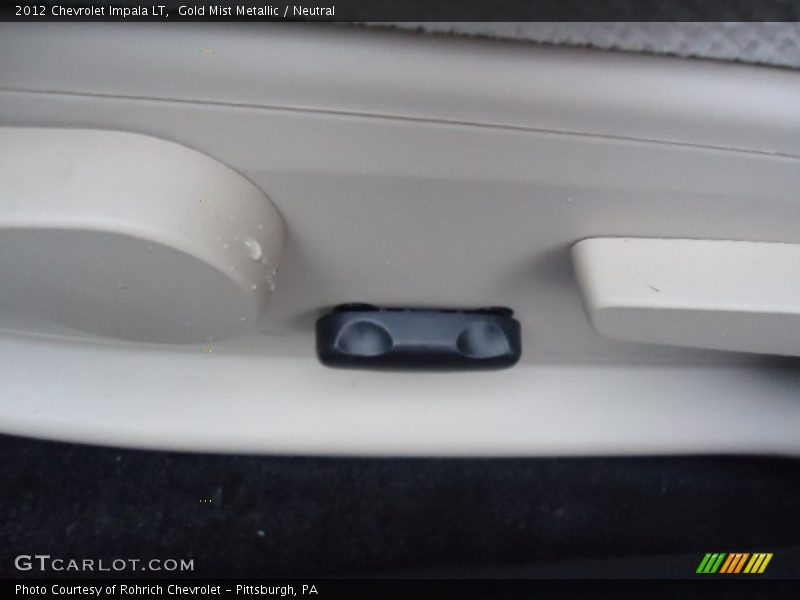 Gold Mist Metallic / Neutral 2012 Chevrolet Impala LT