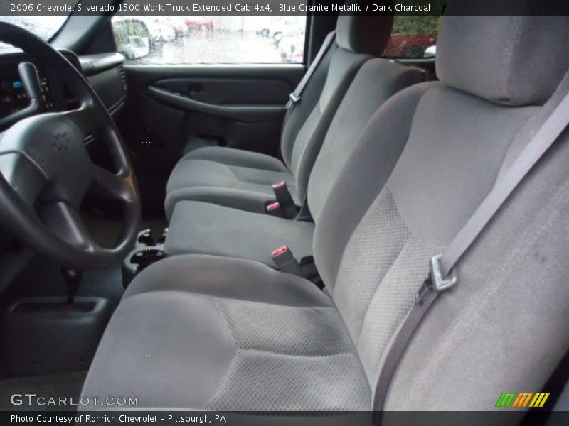 Blue Granite Metallic / Dark Charcoal 2006 Chevrolet Silverado 1500 Work Truck Extended Cab 4x4