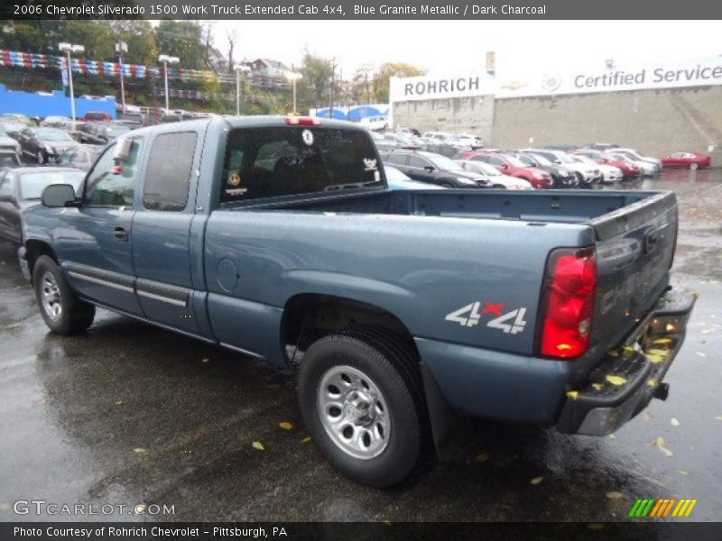 Blue Granite Metallic / Dark Charcoal 2006 Chevrolet Silverado 1500 Work Truck Extended Cab 4x4