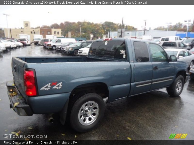 Blue Granite Metallic / Dark Charcoal 2006 Chevrolet Silverado 1500 Work Truck Extended Cab 4x4