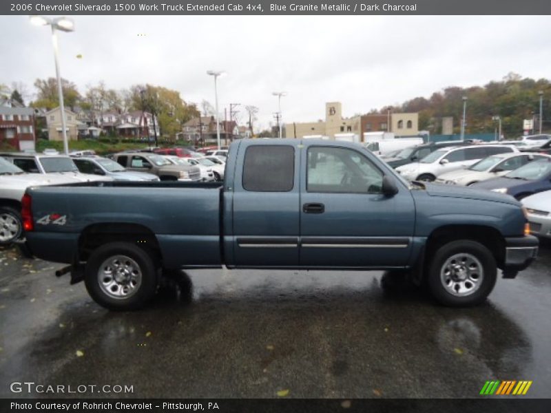 Blue Granite Metallic / Dark Charcoal 2006 Chevrolet Silverado 1500 Work Truck Extended Cab 4x4