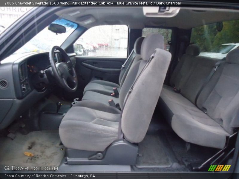 Blue Granite Metallic / Dark Charcoal 2006 Chevrolet Silverado 1500 Work Truck Extended Cab 4x4