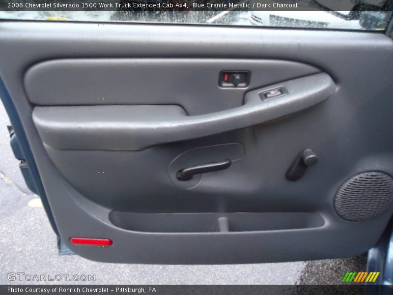 Blue Granite Metallic / Dark Charcoal 2006 Chevrolet Silverado 1500 Work Truck Extended Cab 4x4