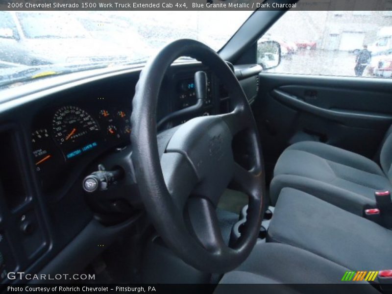 Blue Granite Metallic / Dark Charcoal 2006 Chevrolet Silverado 1500 Work Truck Extended Cab 4x4