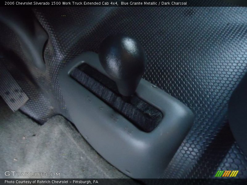 Blue Granite Metallic / Dark Charcoal 2006 Chevrolet Silverado 1500 Work Truck Extended Cab 4x4