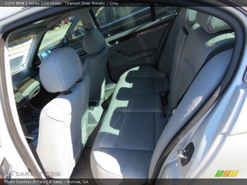 Titanium Silver Metallic / Grey 2004 BMW 3 Series 330i Sedan