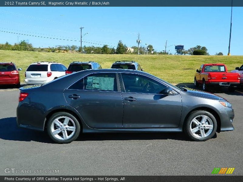 Magnetic Gray Metallic / Black/Ash 2012 Toyota Camry SE