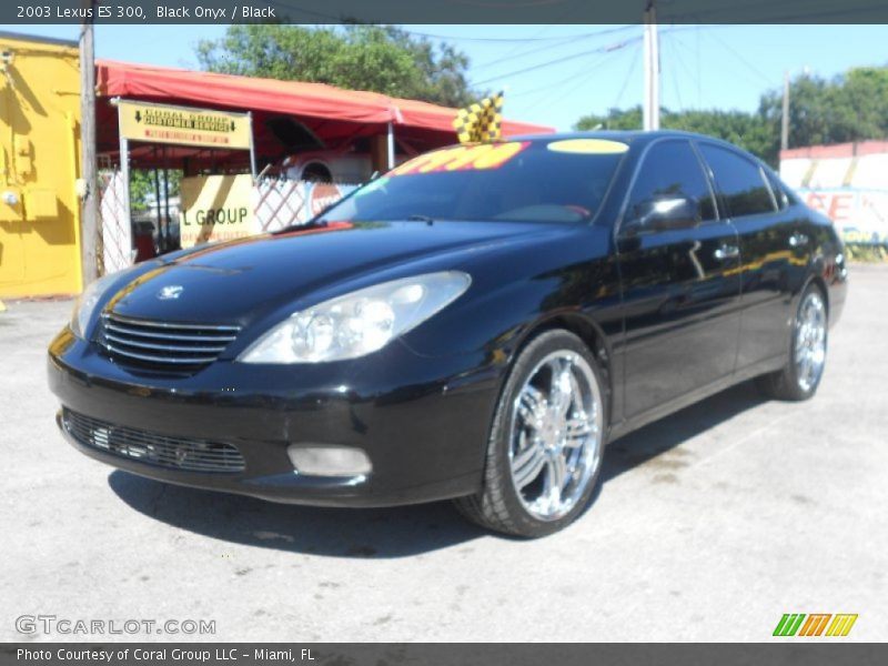Black Onyx / Black 2003 Lexus ES 300