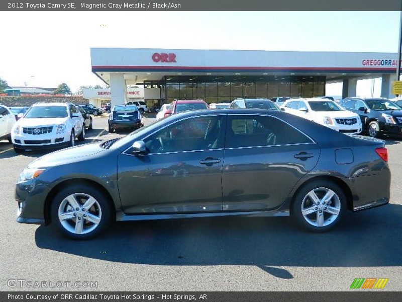Magnetic Gray Metallic / Black/Ash 2012 Toyota Camry SE