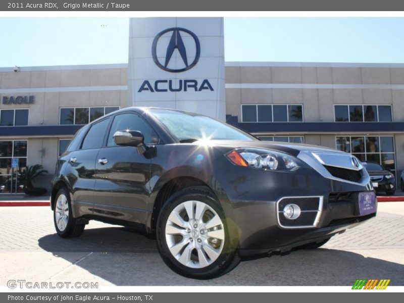 Grigio Metallic / Taupe 2011 Acura RDX