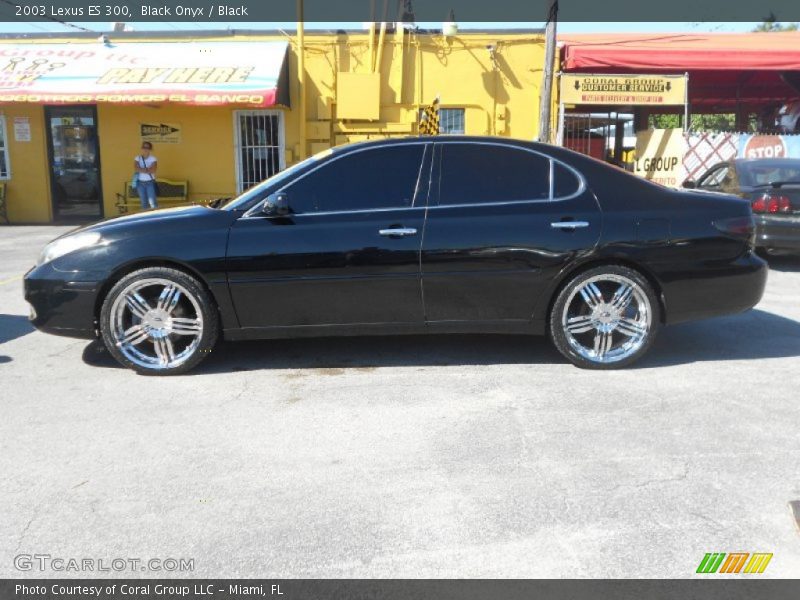 Black Onyx / Black 2003 Lexus ES 300