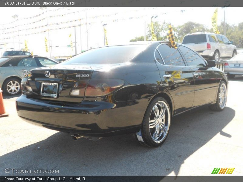 Black Onyx / Black 2003 Lexus ES 300