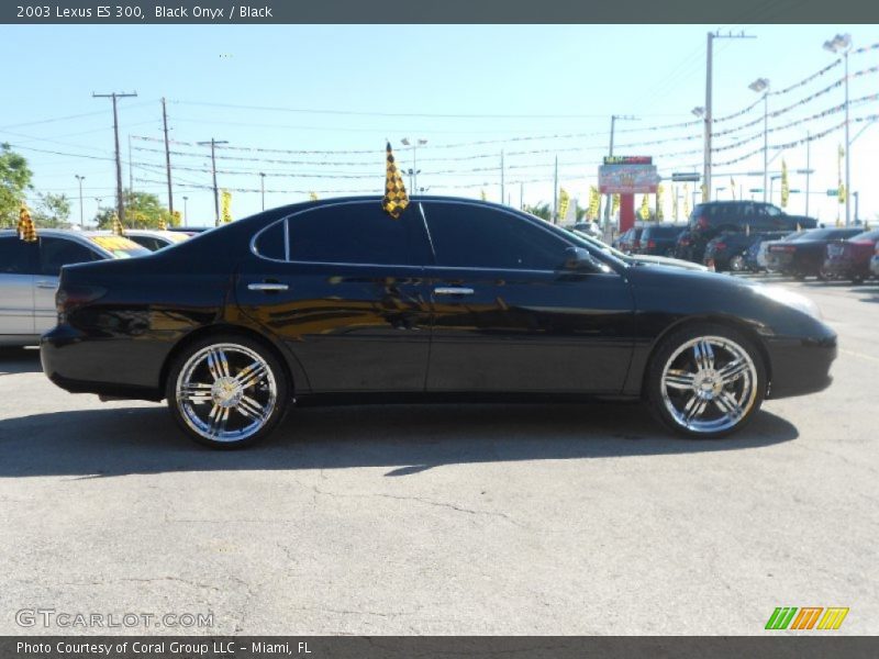 Black Onyx / Black 2003 Lexus ES 300