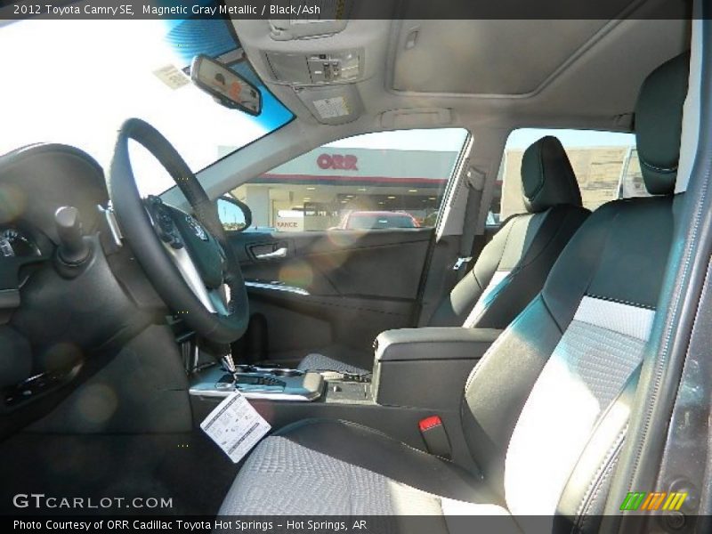 Magnetic Gray Metallic / Black/Ash 2012 Toyota Camry SE
