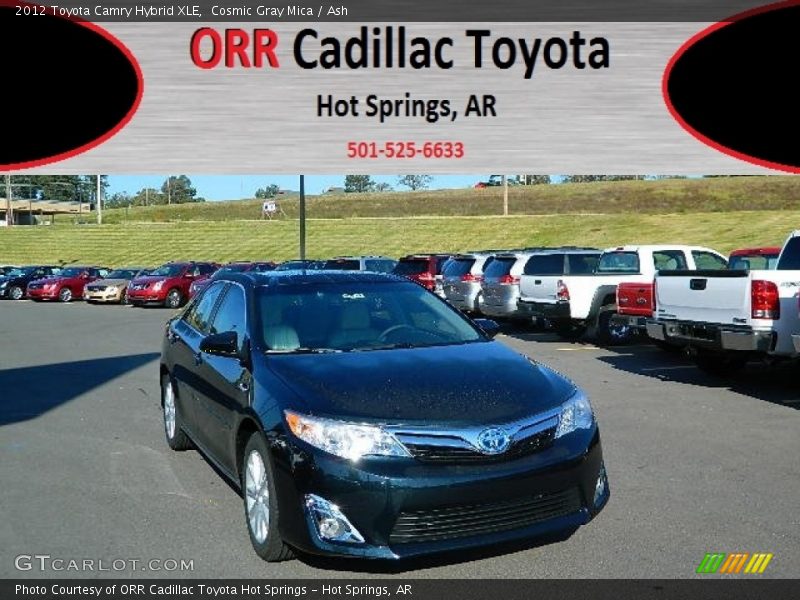 Cosmic Gray Mica / Ash 2012 Toyota Camry Hybrid XLE