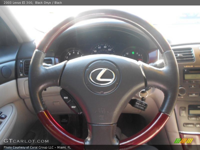 Black Onyx / Black 2003 Lexus ES 300