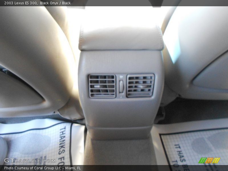 Black Onyx / Black 2003 Lexus ES 300