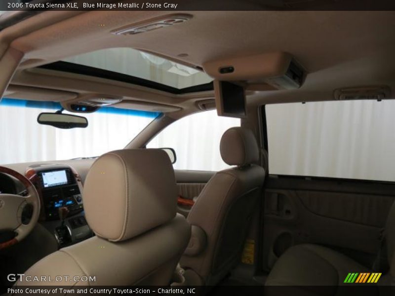 Blue Mirage Metallic / Stone Gray 2006 Toyota Sienna XLE