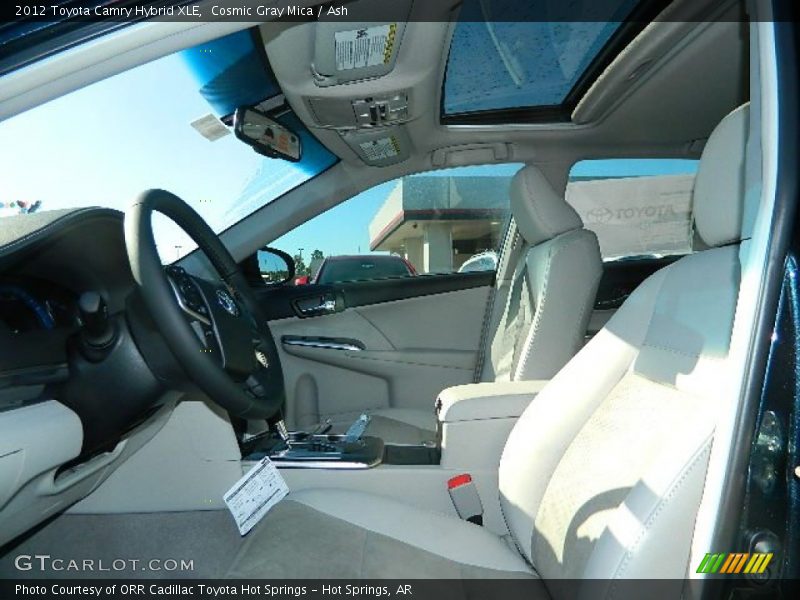Cosmic Gray Mica / Ash 2012 Toyota Camry Hybrid XLE