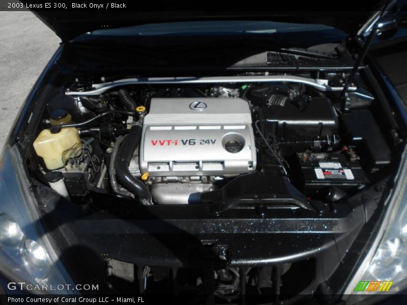 Black Onyx / Black 2003 Lexus ES 300
