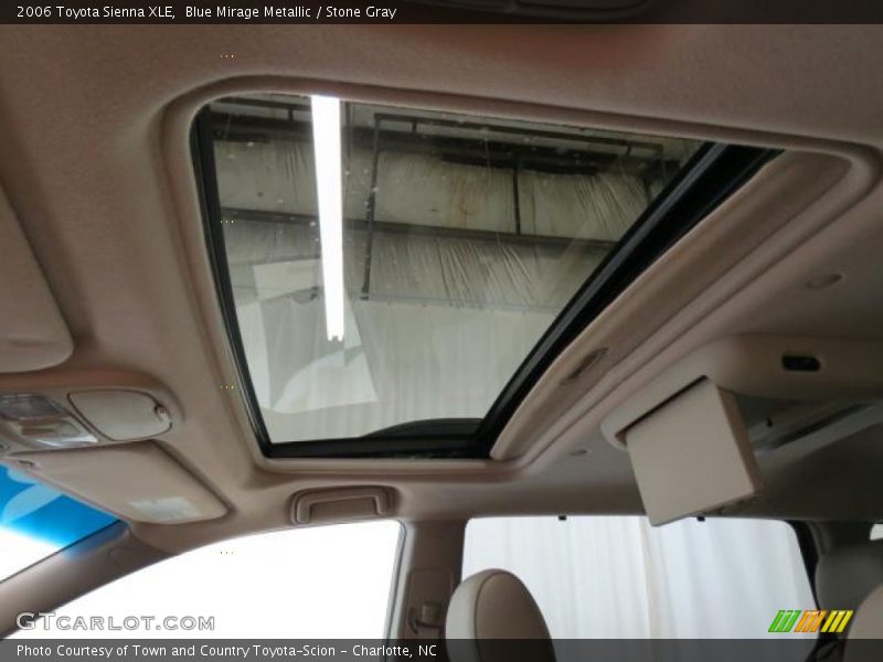 Blue Mirage Metallic / Stone Gray 2006 Toyota Sienna XLE