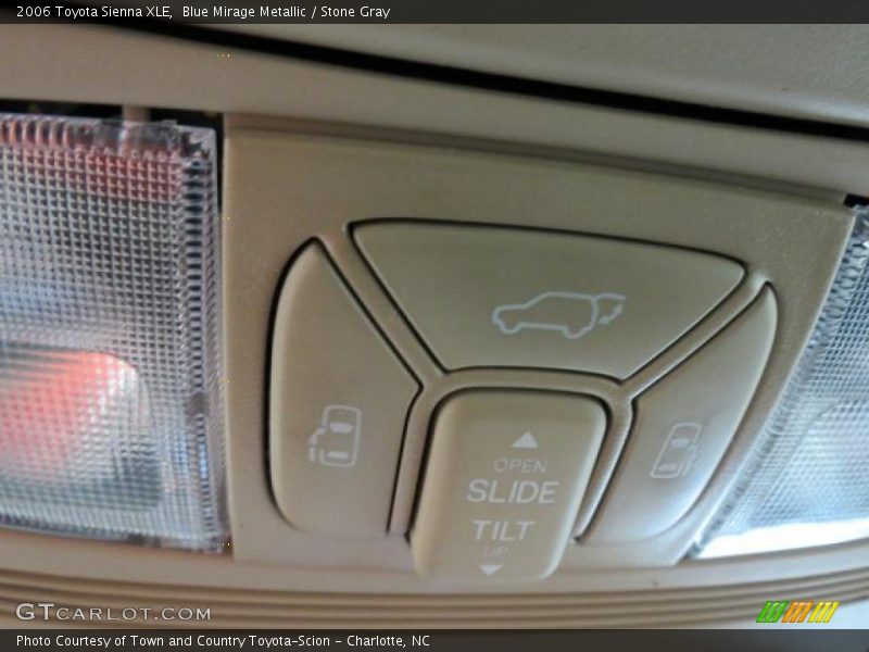 Blue Mirage Metallic / Stone Gray 2006 Toyota Sienna XLE