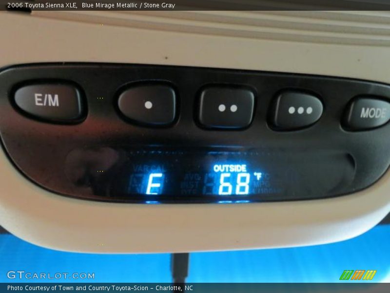 Blue Mirage Metallic / Stone Gray 2006 Toyota Sienna XLE