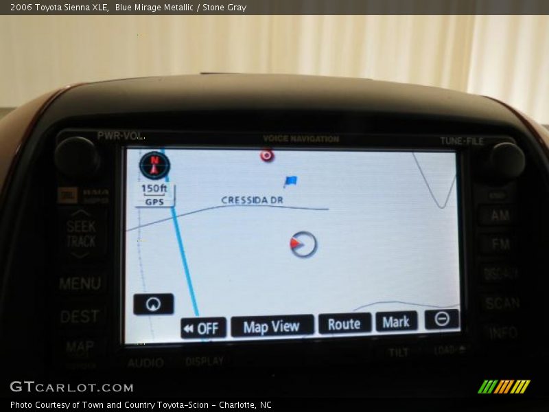 Blue Mirage Metallic / Stone Gray 2006 Toyota Sienna XLE