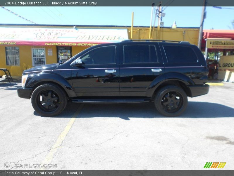 Black / Medium Slate Gray 2004 Dodge Durango SLT