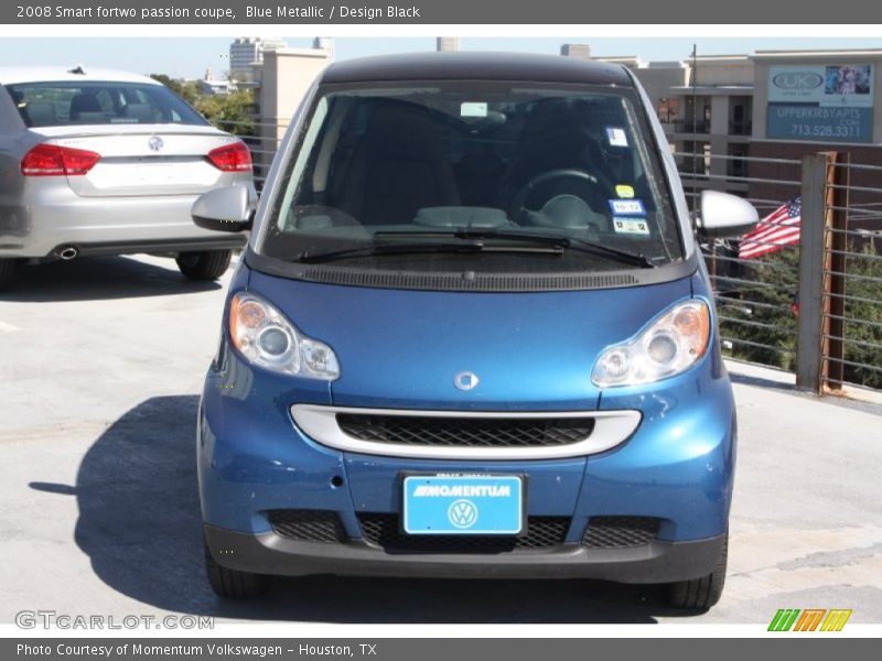 Blue Metallic / Design Black 2008 Smart fortwo passion coupe