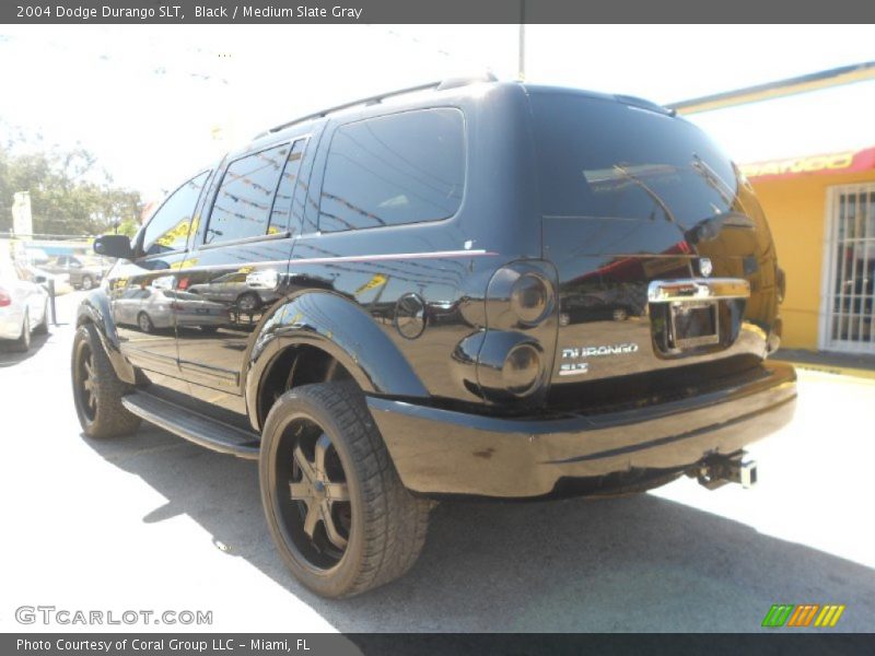 Black / Medium Slate Gray 2004 Dodge Durango SLT